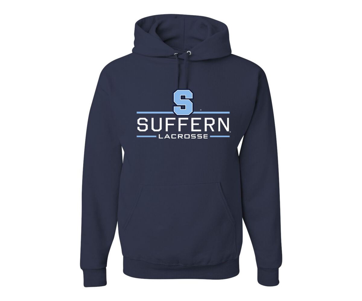 Suffern JERZEES® - NuBlend® Crewneck Sweatshirt Text Logo Thumbnail