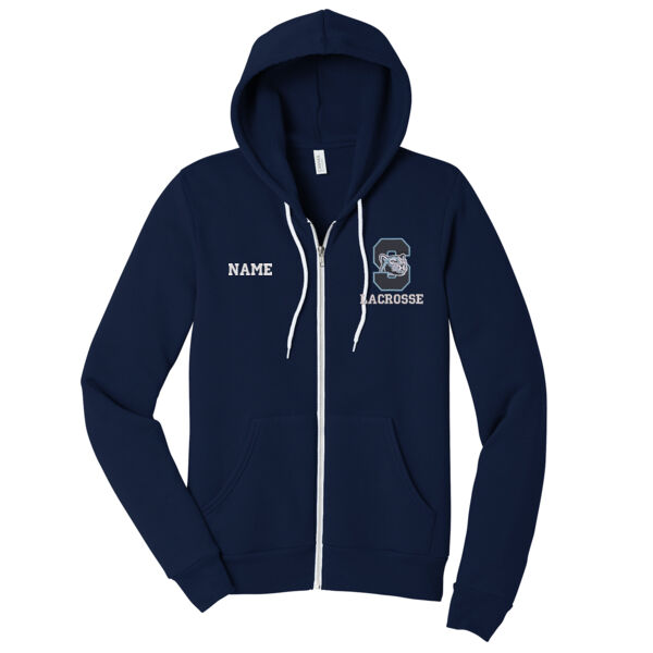 Suffern BELLA+CANVAS ® Unisex Sponge Fleece Full-Zip Hoodie Thumbnail