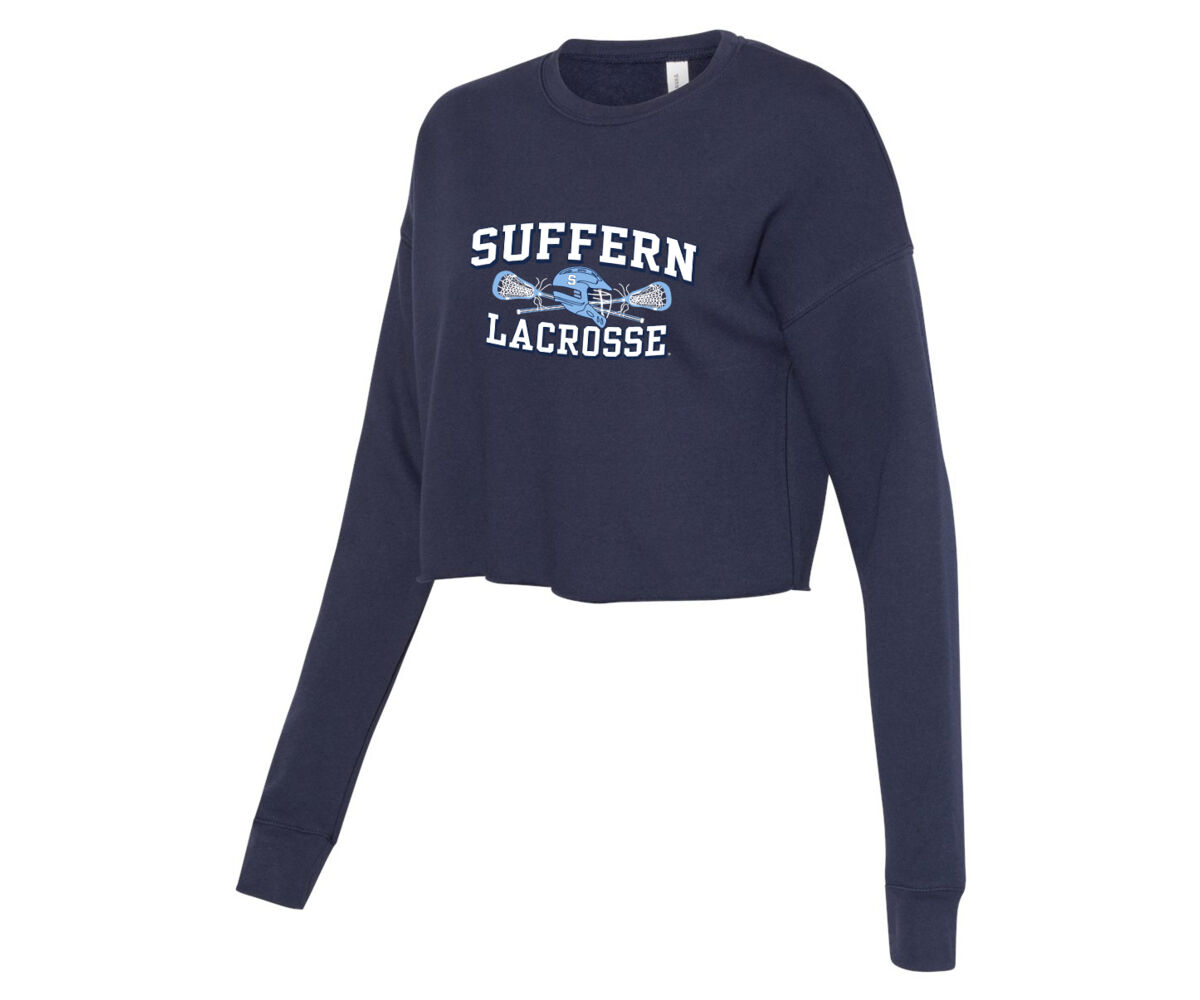 Suffern BELLA + CANVAS - Women's Cropped Crew Fleece Thumbnail