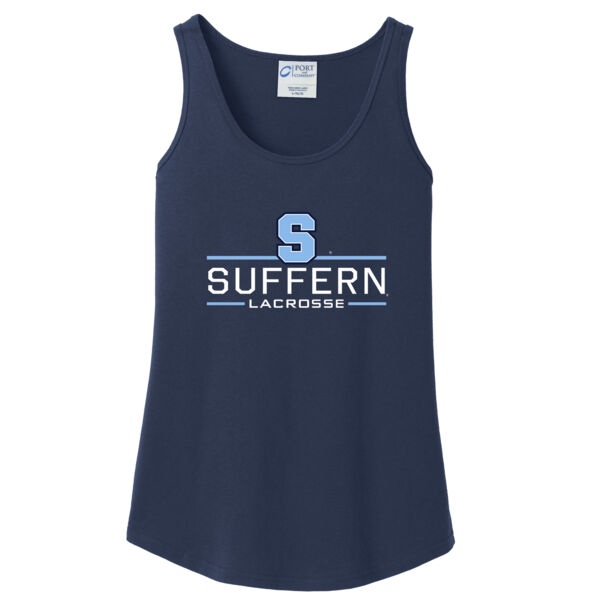 Suffern Ladies Cotton Tank Top  Thumbnail